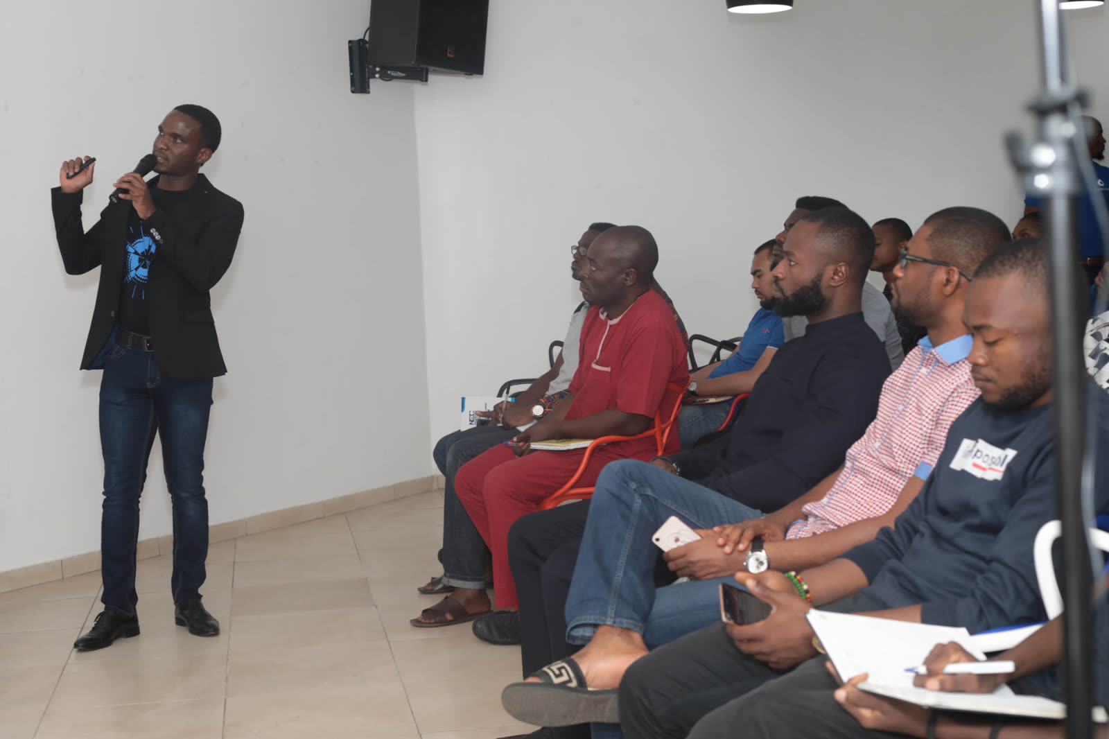 EthAbuja — Presenting to the Abuja civic technology audience.