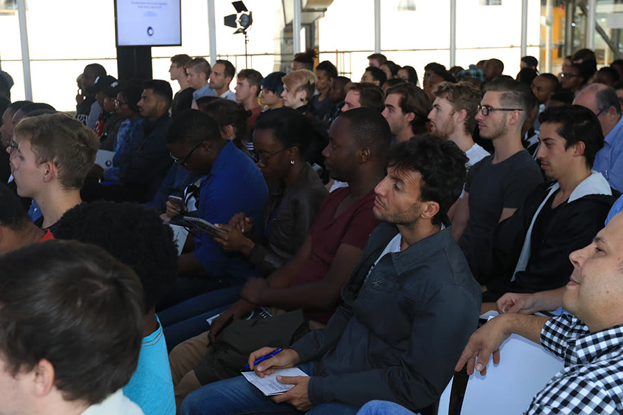 EthCapeTown — Ben Onuoha opens the Cape Town session.