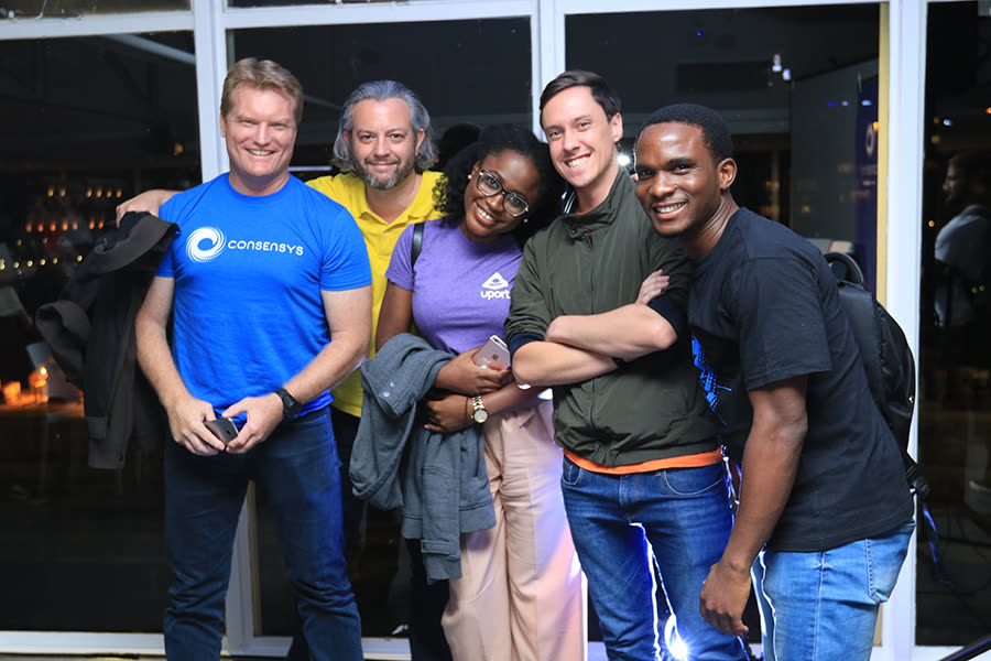EthCapeTown — Interactive uPort self-sovereign identity demonstration.