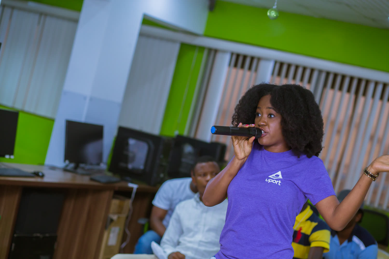 EthLagos 1 — Fielding use-case questions from the hall.