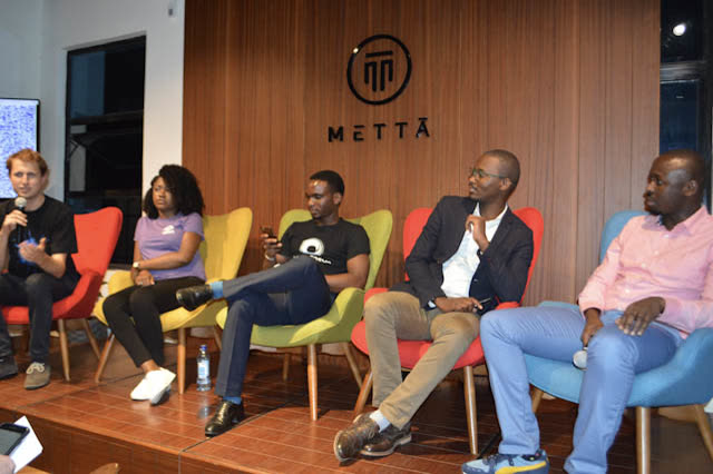 EthNairobi — The full panel beneath the Mēttā Nairobi logo.