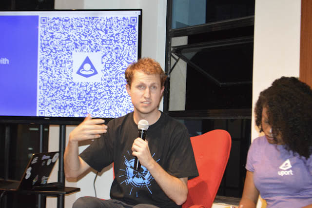 EthNairobi — Live uPort demonstration using QR-code identity claims.
